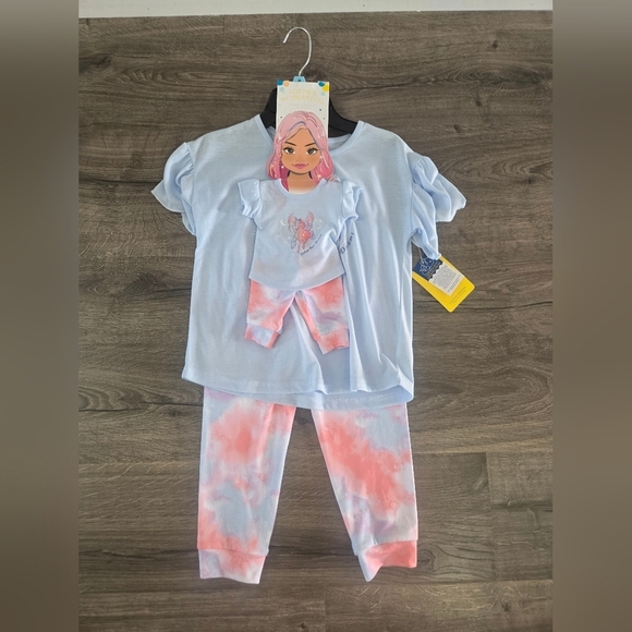 Saint Eve Other - Girls Pajama Set For Dolly & Me Size 8 NWT